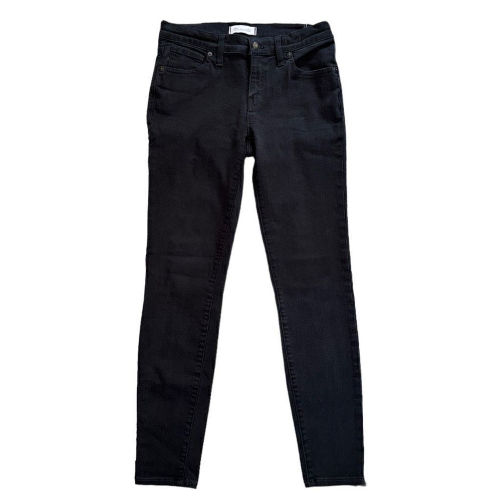 Madewell Black 8” Skinny Jeans Size 28